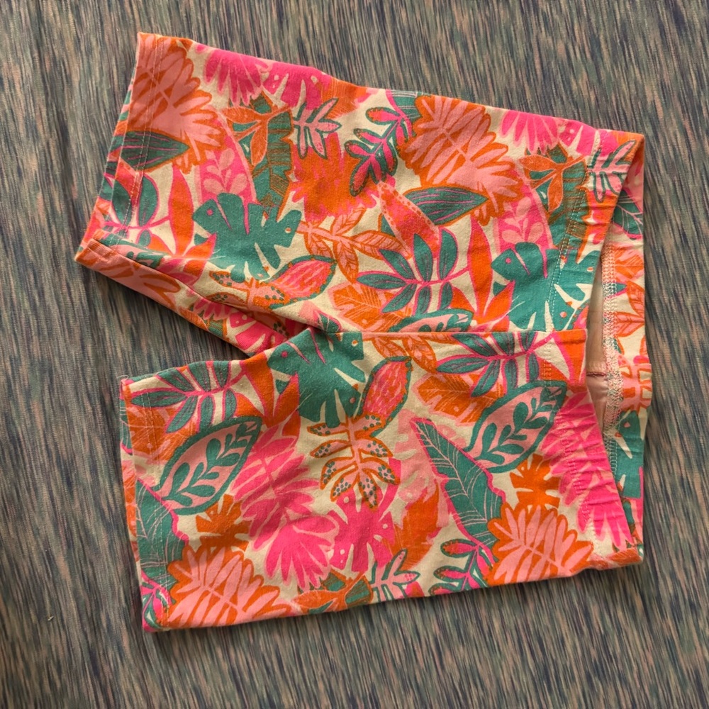 Cat & Jack Pink and Orange Tropical Shorts